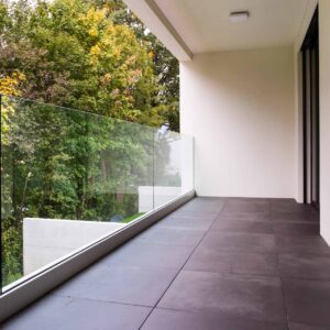 Glas Sichtschutz für Terrasse - 4